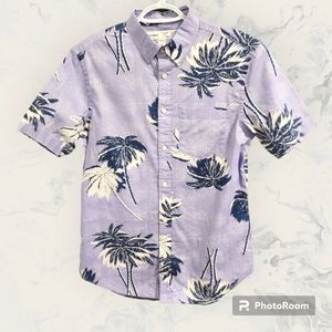 Men's Short Sleeve Button Front Summer Shirt Size S Old Navy